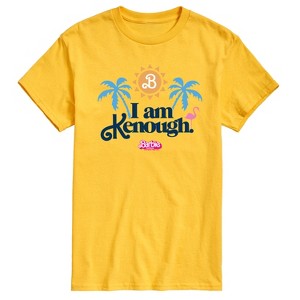 Men's - Barbie - I Am Kenough Palm Trees Short Sleeve Graphic T-Shirt - 1 of 4