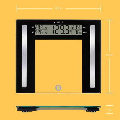 Glass Body Fat Scale Clear - Weight Watchers_9