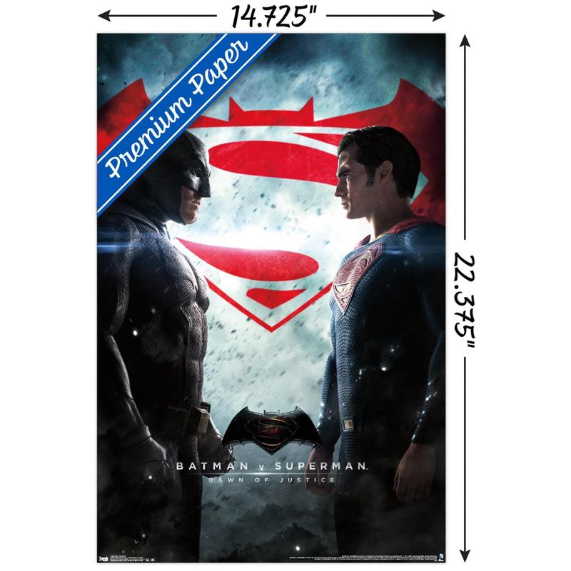 Trends International DC Comics Movie - Batman v Superman - One Sheet Unframed Wall Poster Prints, 3 of 7