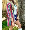 Women's Southwest Serape Striped Cardigan - Sterling Kreek - 2 of 3