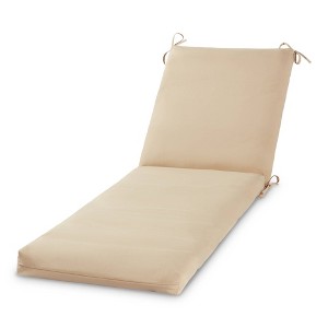 Kensington Garden 23"x29" Outdoor One Piece Chaise Lounge Cushion - 1 of 4