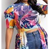 Women's Tropical Breeze Maxi Top - The Curve - 2 of 3