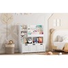 Kids Toy Storage, Bookshelf, with Cubbies, Drawers, Organizer Display Stand,  Toy Storage Cabinet for Kids Room, Classroom, Nursery, White - 2 of 4