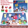 2025 Christmas Advent Calendar with 24 Mochi Squishies - 24 Day Countdown Toy Collection , Stocking Stuffers & Party Favors for Boys and Girls - 4 of 4