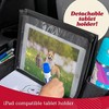 Lusso Gear Kids Travel Activity Tray for Car, Airplane or Booster Seat, Black - 2 of 4