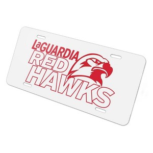LaGuardia Community College Secondary Logo Novelty Metal Vanity Tag License Plate - 1 of 4