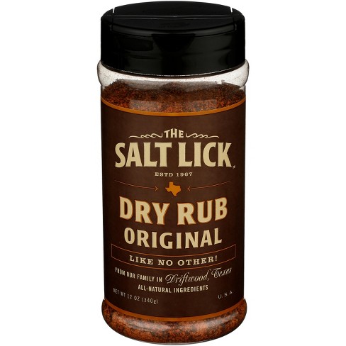 Salt Lick Rub Dry - Pack of 6 - 12 oz - image 1 of 1