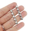 Unique Bargains Five Hearts Shoelace Charms 1 Pair - 3 of 4