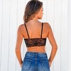 Women's Midnight Lace Black Bralette- Cupshe - 2 of 4