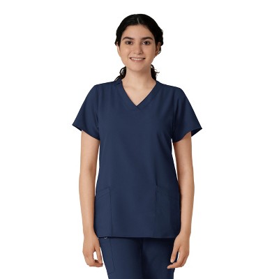 Wink W123 Women's Basic V-Neck Scrub Top