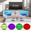 Bestier 70 Inch TV Stand with LED Lights for 75/80/85 Inch TV - 4 of 4
