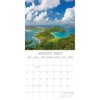 The Gifted Stationery 2025 Square Wall Calendar, Travel the World, 16-Month Passport Collection Theme with 180 Reminder Stickers (12x12 In) - 3 of 4