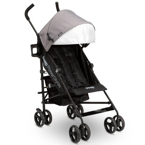 Jeep PowerGlyde Stroller by Delta Children Lightweight Travel with 3-Position Recline and Extra Large Storage Basket - image 1 of 4