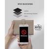 RFID Passport Holder Travel Wallet for Women, Leather Passport Cover - 4 of 4