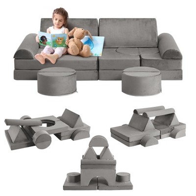 Modular Play Couch for Toddler Kids Playroom Bedroom