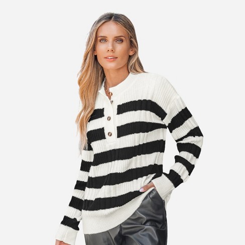 Target striped outlet sweater