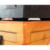 VintiquewiseWooden Stackable Treasure Chest Cargo Crate Style, Light Brown - 2 of 4