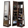 Gulches Full Length Mirror 360¡ã Swivel Jewelry Cabinet: Chic and Functional Jewelry Storage with a Reflective Twist - 3 of 4