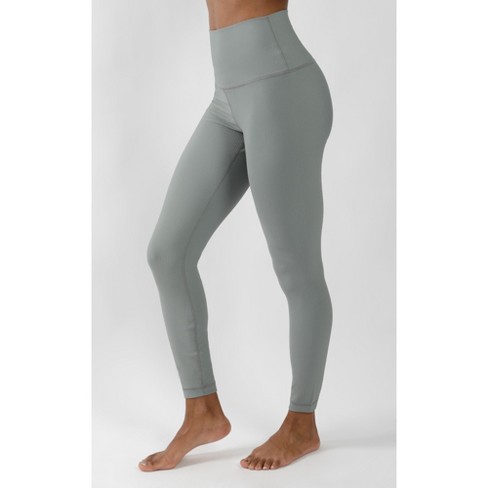 Yogalicious Womens Lux Ballerina Ruched Ankle Legging - Wild Wind - Large :  Target
