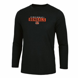 NFL Cincinnati Bengals Men's Long Sleeve Athleisure T-Shirt - XXL