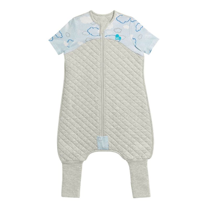 Love To Dream Sleep Suit 1.0 TOG Adaptive Wearable Blanket - Blue Clouds - 6-12 Months, 1 of 5
