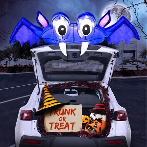 SYNCFUN Halloween Inflatable Outdoor Decorations, Trunk or Treat Decorations with LEDs for Halloween Car Decoration, Halloween Yard Decoration - 1 of 4