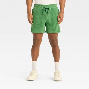 Houston White Men's 5.5" Pull-On Shorts - Green - 1 of 3