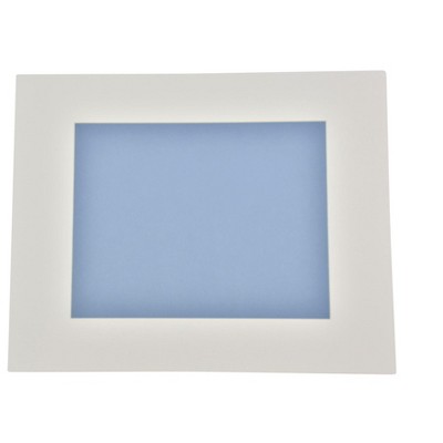 Sax Premium Pre-Cut Mats, 11 x 14 Inches, White, Pack of 10
