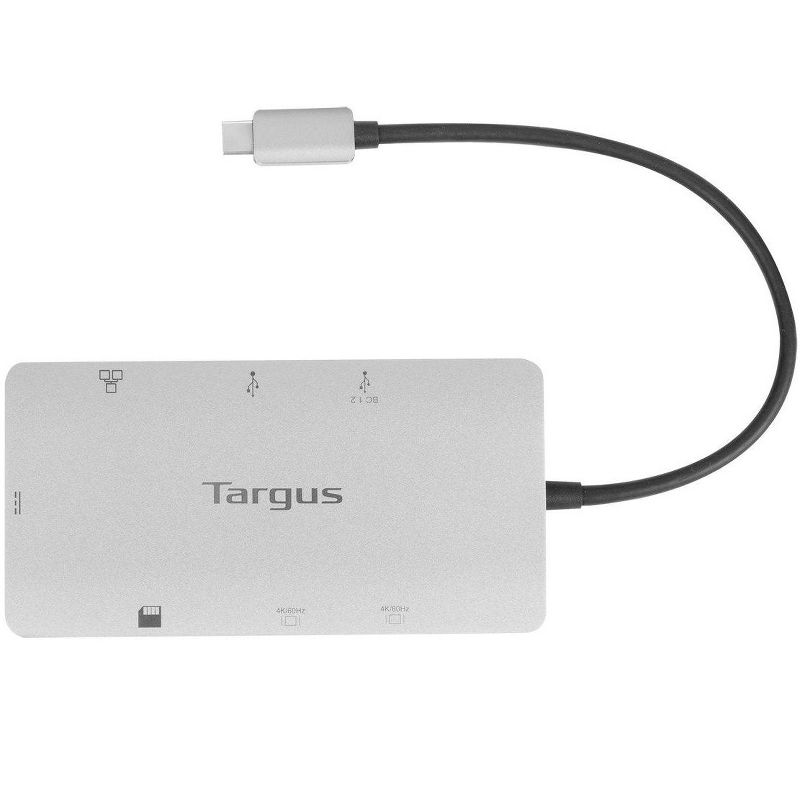 Targus USB-C Alt. Mode Dual HDMI 4K Docking Station with 100W PD Pass-Thru, 1 of 8