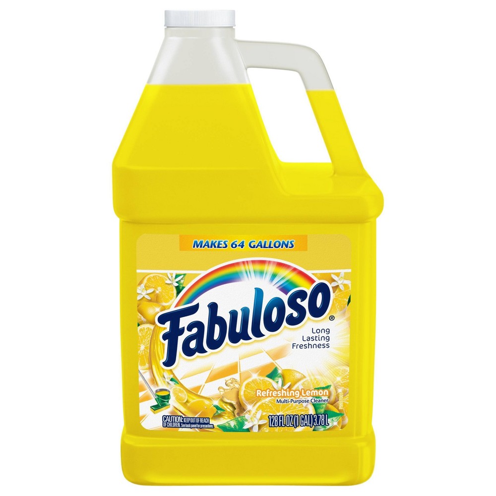 Fabuloso All Purpose Cleaner Concentrate for Multi Surface Action - Lemon - 128 fl oz