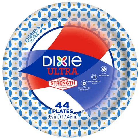 Dixie Ultra Paper Plates 6 7/8" - 44ct : Target