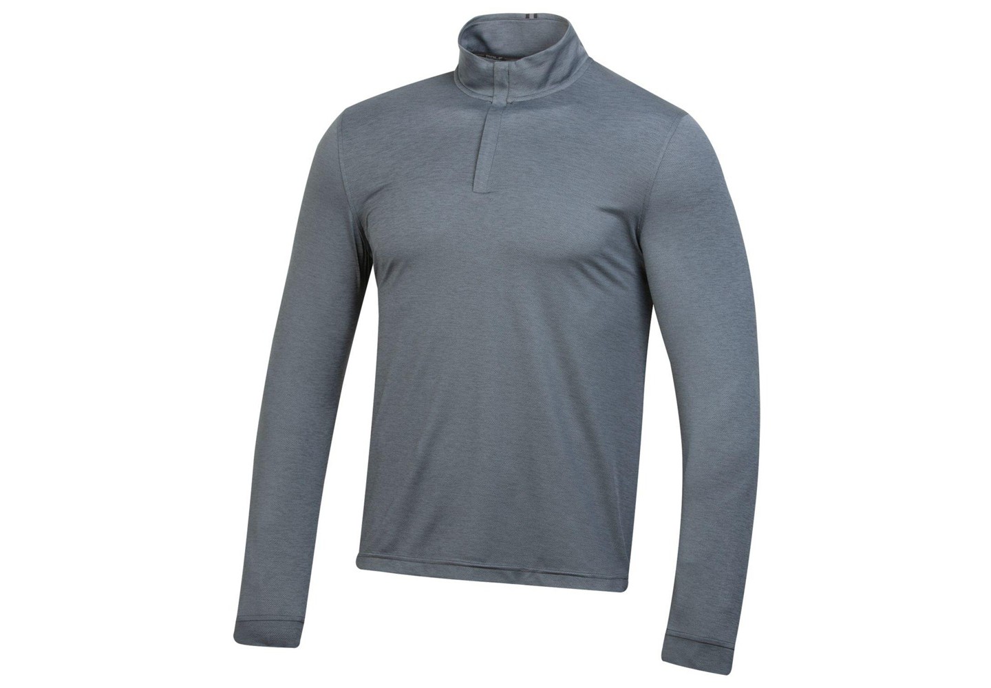 Men's Under Armour Golf Playoff 3.0 Heather 1/4 Zip Black Heather, цвет: Чёрный — фото 1