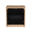 Best Master Furniture,Lacy Metallic Gold Sheen Side Table - 4 of 4