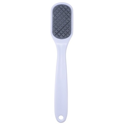 Unique Bargains White Pedicure Feet Care Tool Dead Skin Foot File Removes  Black