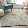 Hauteloom Kalvesta Floral Wool Rug - 3 of 4