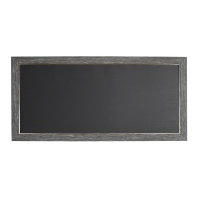 Wyeth Gray Framed Magnetic Chalkboard 13" x 26"
