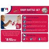 BabyFanatic Wood Rattle 2 Pack - MLB St. Louis Cardinals Baby Toy Set - 4 of 4