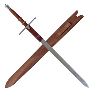 Whetstone William Wallace Replica Medieval Sword from Braveheart - 1 of 4