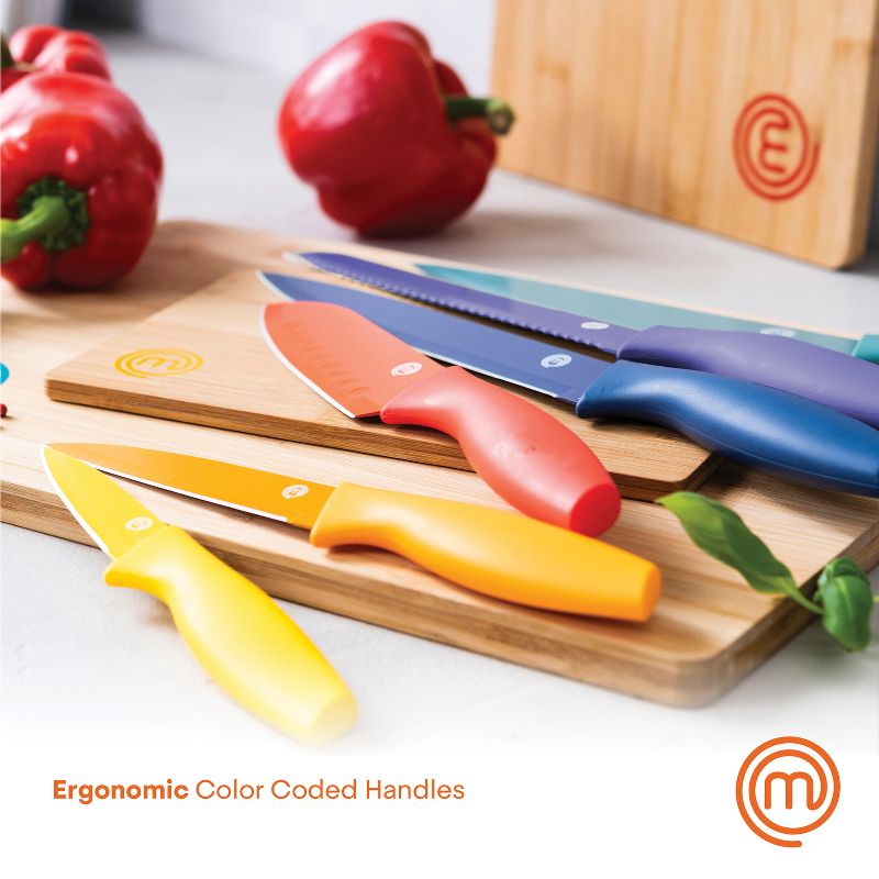 MasterChef® 12-Piece Colored Knife Set, 5 of 11