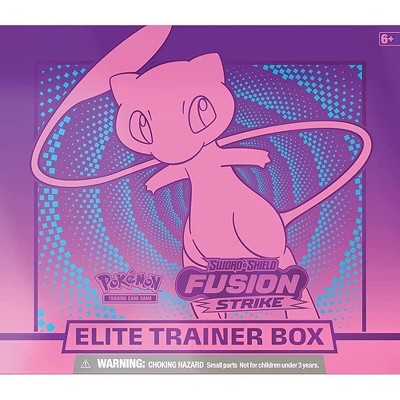 Pokemon TCG: Sword & Shield Fusion Strike Elite Trainer Box: 8 Booster Packs +More!