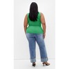 Women's Plus Size Lara Tank - apple | CITY CHIC - 3 of 4