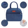 REGALWOVEN Oxford Insulated Large Capacity Storage Lunch Bags 10.6 x 6.3 x 9.1 Inches - 3 of 4