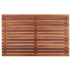 Nordic Teak 31.4" x 19.6" Shower and Bath Mat - 1 of 4