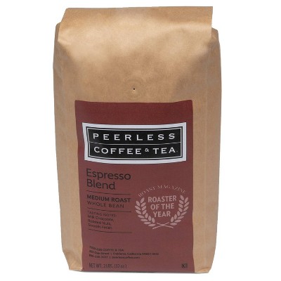 Peerless Espresso Blend Whole Bean Coffee - 2lb : Target