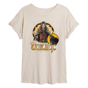 Women's - Lord of the Rings - War of the Rihirrim Wulf Oversized Graphic T-Shirt - 1 of 4