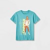 Pride Adult Monet X Change Short Sleeve T-Shirt - Blue - 3 of 4