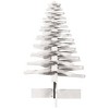 Aghana Digitals 100cm White Pine Wood Christmas Tree with Rotating Branches - Rustic DIY Decor for - 4 of 4