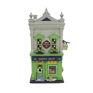 Department 56 House 8.25 In Romero's Bakery Christmas In The City Village Buildings - 1 of 3