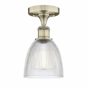 Castile - 1 Light Semi-Flush Mount In Industrial Style-9.75 Inches Tall and 6 Inches Wide - 1 of 1