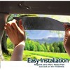 Zone Tech Cling Glare Reducer Sun Shade Side Window Sunshades Car Curtains UV Rays Visor Protection Universal Fit Protects from Sun - image 4 of 4